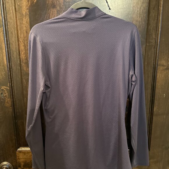 REI purple zip long sleeve wind shirt - Large - Picture 2 of 2